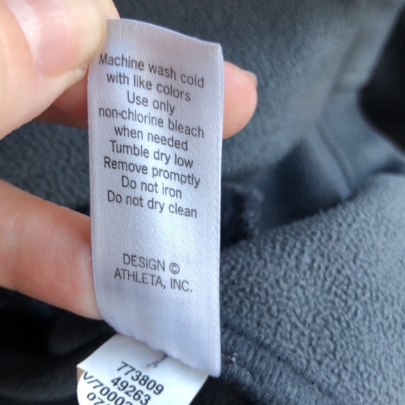 ATHLETA Gray Switchback Pea Coat - Picture 10 of 11